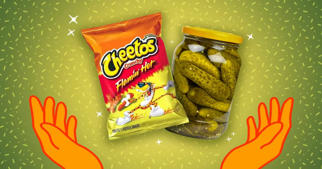 Dill Pickle Hot Cheetos