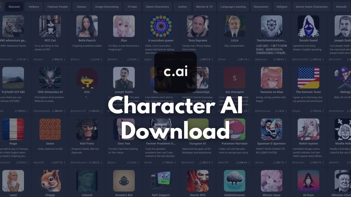 Beta Character AI