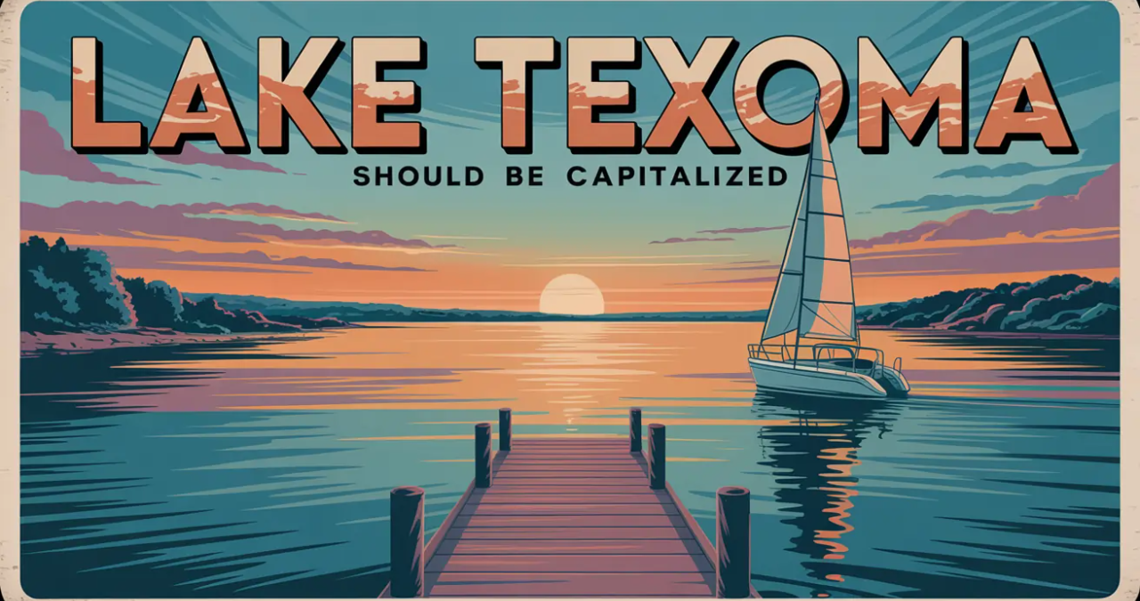 Lake Texoma Should Be Capitalized